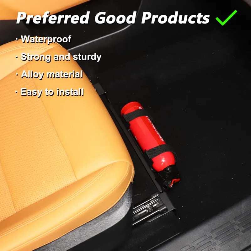 Karbon Çelik Siyah Yangın Söndürücü Braketi Haval Raptors İçin