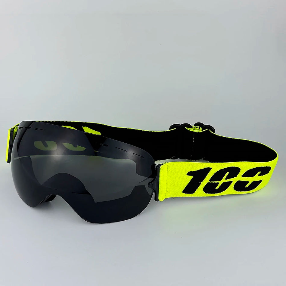 Γυαλιά σκι διπλής στρώσης UV400 κατά της ομίχλης για χειμερινά σπορ