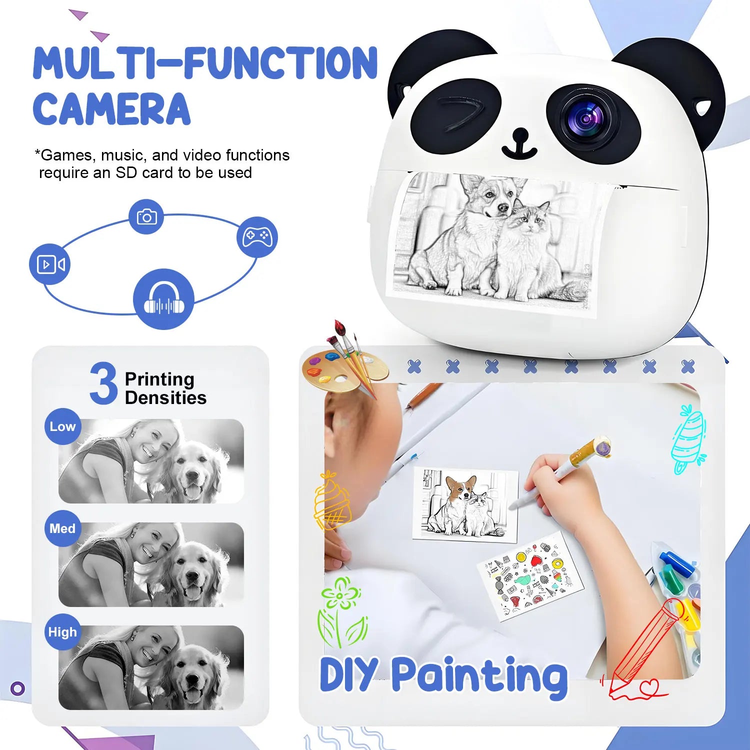 Portable Mini Pocket Thermal Printer Kit &ndash; Bluetooth Print