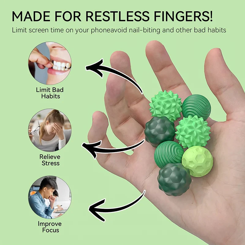 Kid Silicone Magnetic Sensory Balls &ndash; Calming Fidget Toy