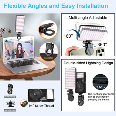 Magnetic Selfie Light Clip for iPhone