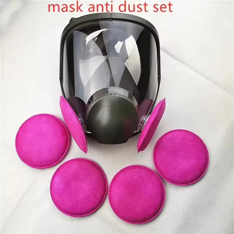 Anti-Fog 6800 Gas Mask &ndash; Full Face Respirator with Formaldehyde Protection