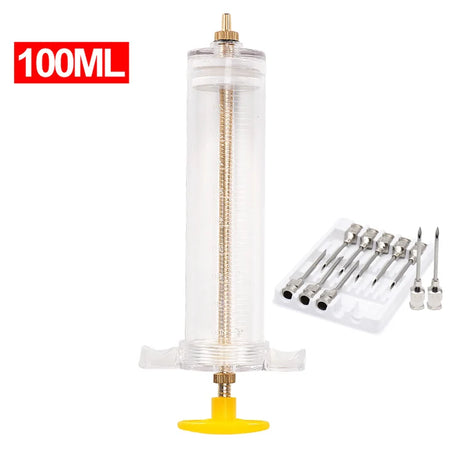 Adjustable Dose Syringe For Livestock &ndash; Precise Dosing 100ml