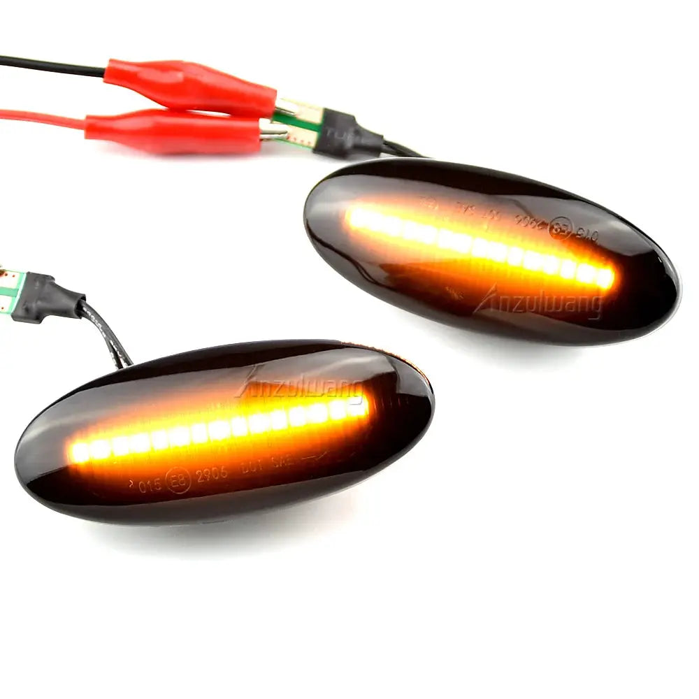 T10 LED Turn Signal Lights for Nissan Qashqai Juke Micra Note by InterCyprus Trading Ltd