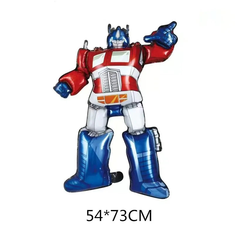 Transformers Boys Birthday Party Balloon Decoration Set 001-1PC / as the picture show