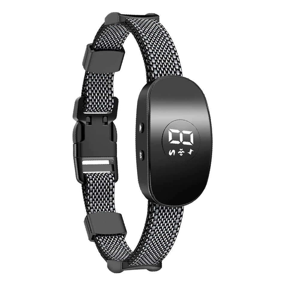 Anti Barking Dog Collar 778 &ndash; Rechargeable Bark Stopper black