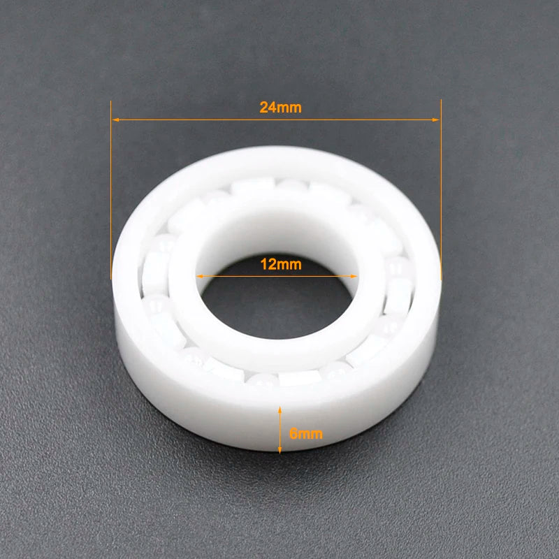 Zirconia Full Ceramic Bearing 6900CE 6905CE &ndash; Low Friction 6901 12X24X6mm / CHINA