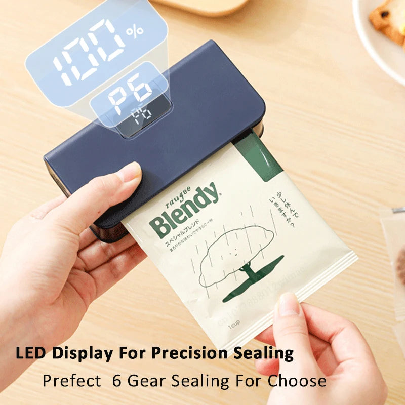 Mini Plastic Bags Sealer &ndash; 2 In 1 Bag Sealer And Cutter