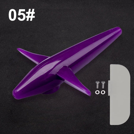 7" Offshore Tuna Lure - Adjustable Rudder &amp; SS316 Screw Purple / 7inch