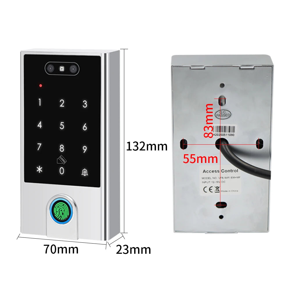 VF4 VF5 Waterproof IP66 Access Control &ndash; Face Recognition