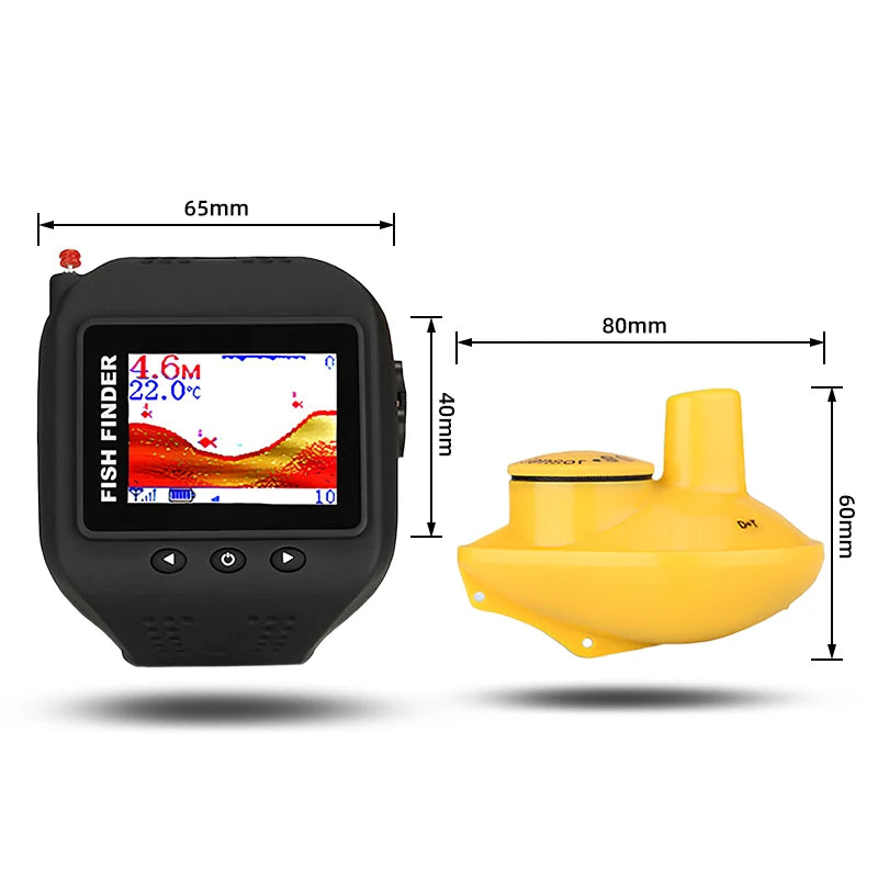 MEREDITH Smart Fish Finder - Portable, Wearable, and Comprehensive Fishing Gadget