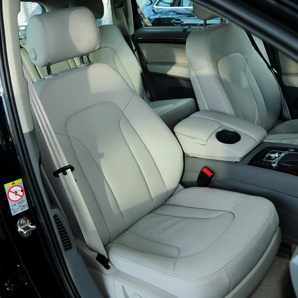 Audi Q7 4L Nappa kůže vlastní potahy sedadel sada 5 sedadel