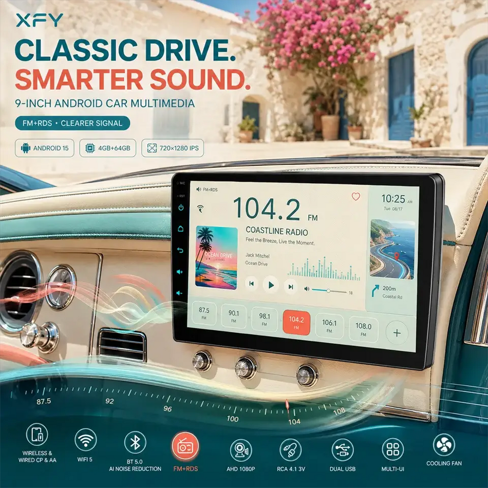 Android Car Stereo Radio with Touchscreen for Nissan Toyota VW by InterCyprus Trading Ltd