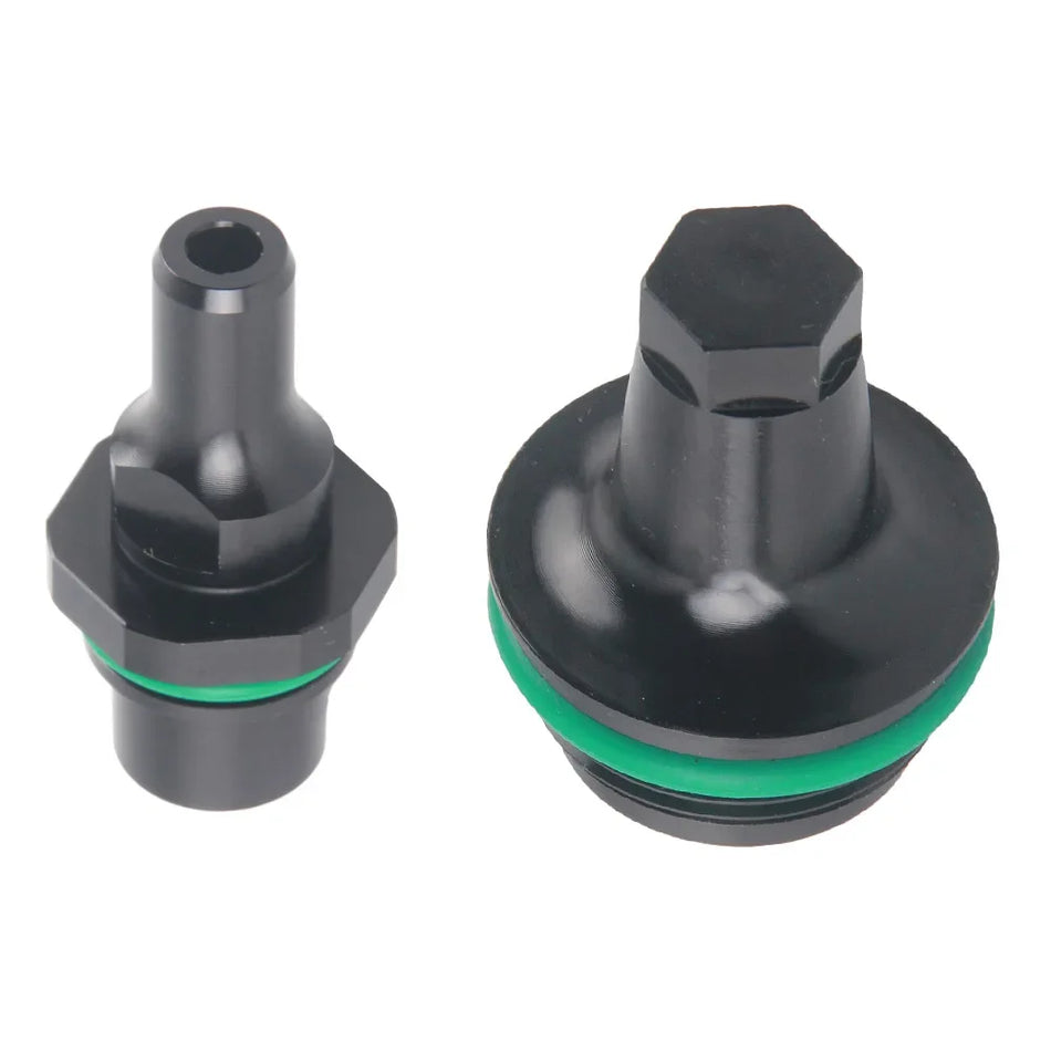 PCV vožtuvo dangtelio aliuminio komplektas BMW N54 E90 E91 E92