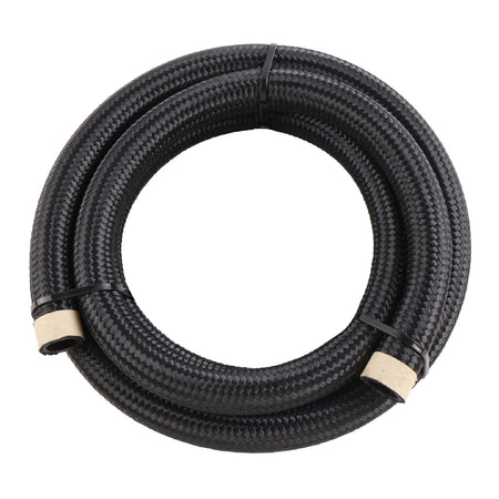 Stainless Braided Fuel Hose With AN4 AN6 AN8 Fittings For 1M To 6M by InterCyprus Trading Ltd