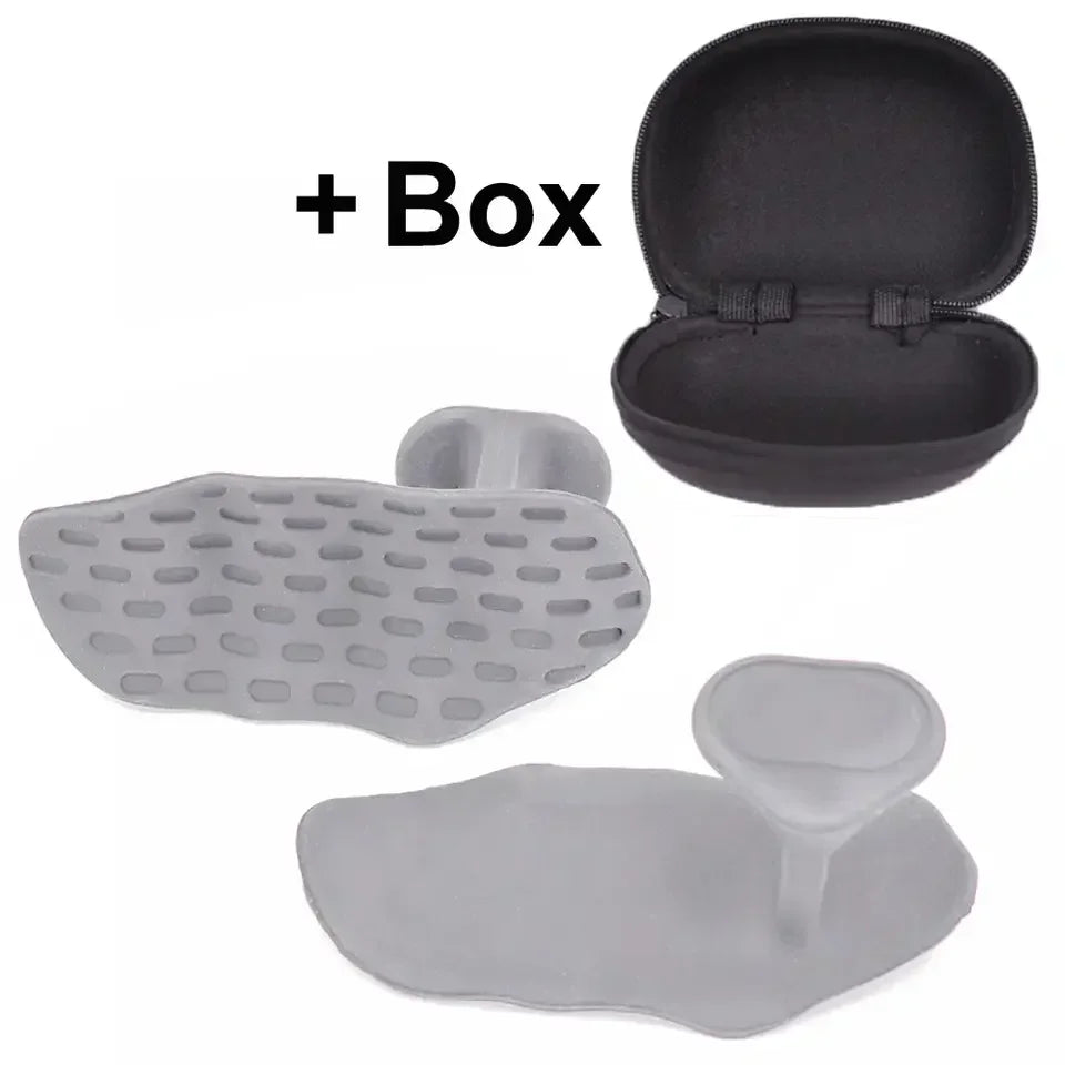 2Pcs Grip Strengthener Fingerless Weight Lifting Gloves for Bodybuilding &amp; Fitness gray with Box