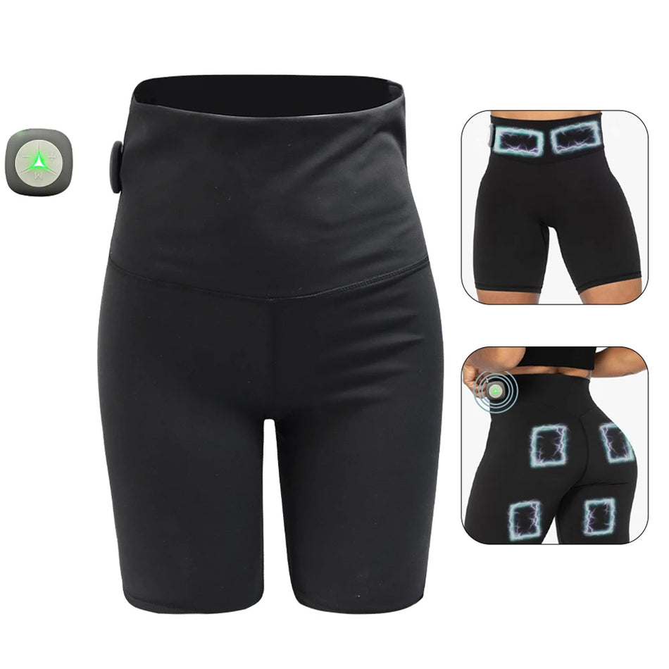 Intelligent Microcurrent EMS Shaping Yoga Shorts &ndash; Slimming