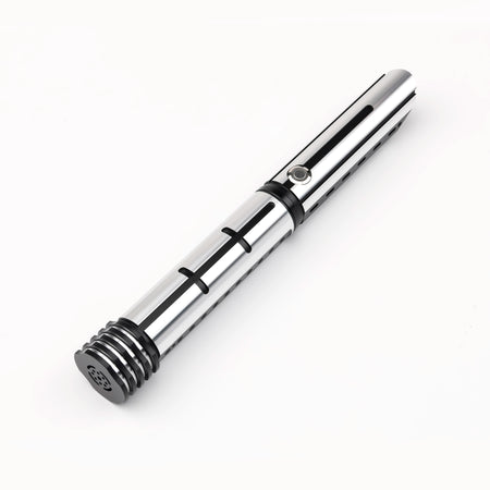 SaberFeast Metal Lightsaber Empty Hilt for DIY Jedi Cosplay E32 Black