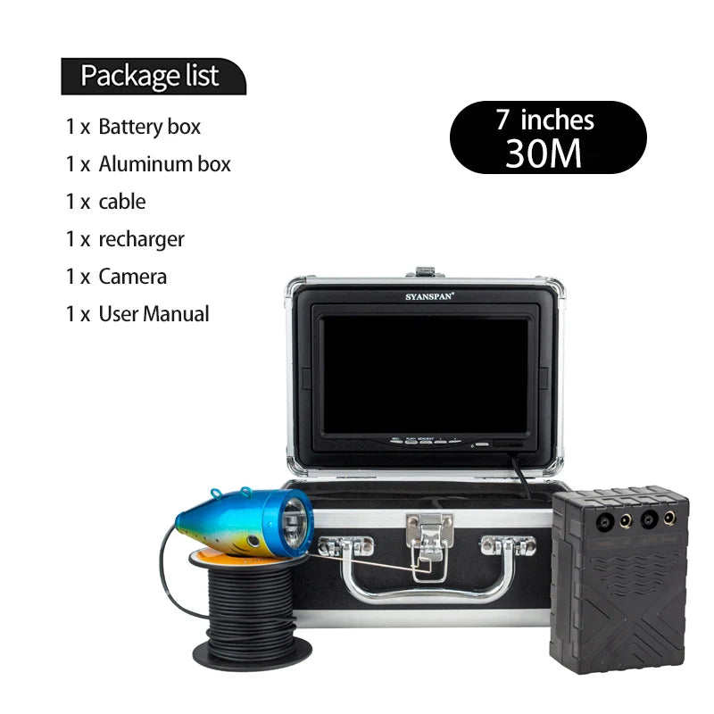 Underwater Fishing Camera F01 Plus &ndash; High Definition 1080P Clarity 30m