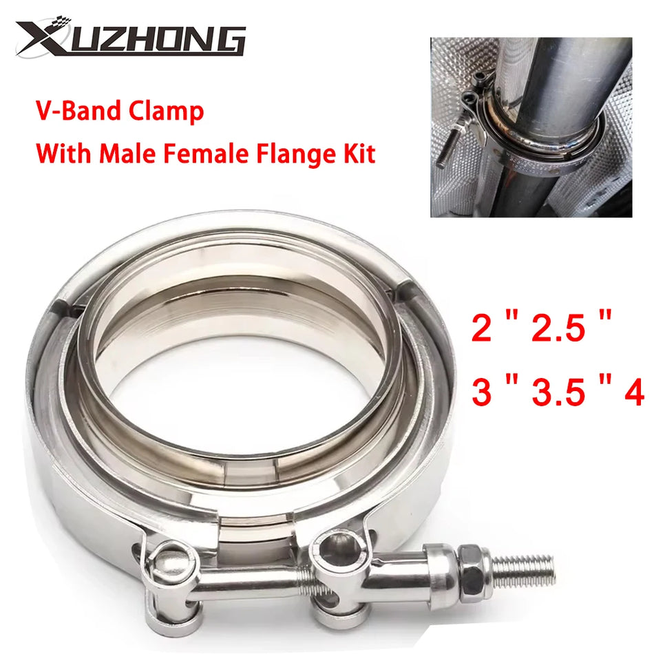Sada svorky V-Band pro turbo downpipe a wastegate, 2-4 palce