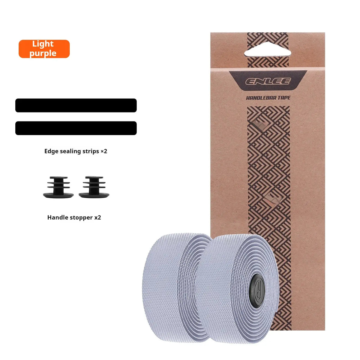 ENLEE Bicycle Handlebar Straps Road Bike Handlebar Wraps Ultra-Lightweight Non-Slip Wear-Resistant Essential For Cycling by InterCyprus Trading Ltd