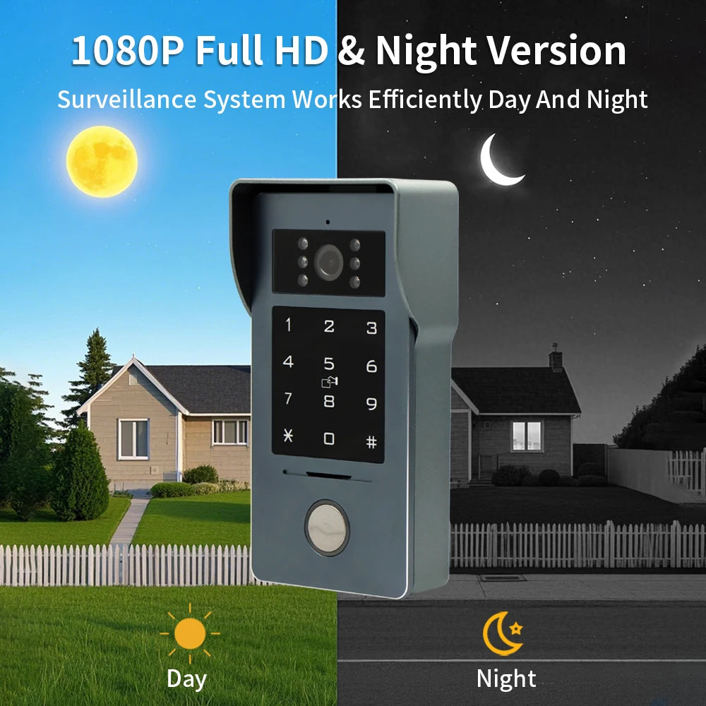 Tuya Wifi 7/10 Inch Video Intercom Kits &ndash; 1080P Doorbell