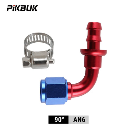 AN Push On Hose End Fittings For Fuel Line Adapter 4 6 8 10 12 by InterCyprus Trading Ltd