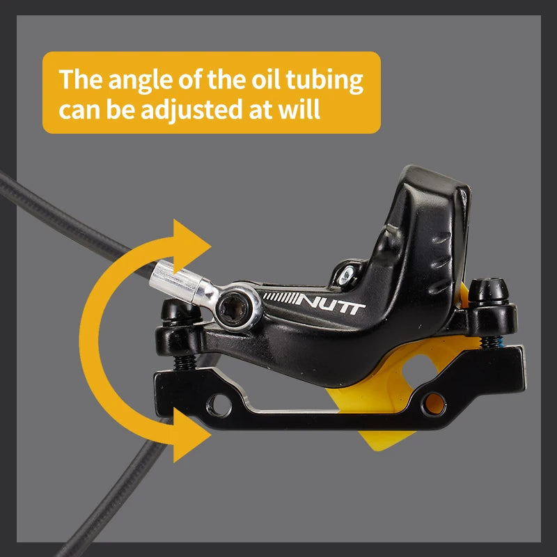 Nutt 4 Pistons Electric Scooter Brake Y-5 &ndash; Enhanced Hydraulic Disc Braking Performance