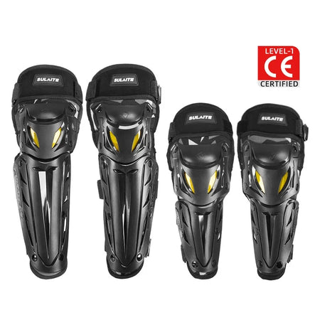 SULAITE Motorcycle Protective Gear Kit: Elbow &amp; Knee Pads