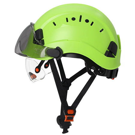 CE Safety Helmet With Double Goggles &ndash; Comfortable All Day