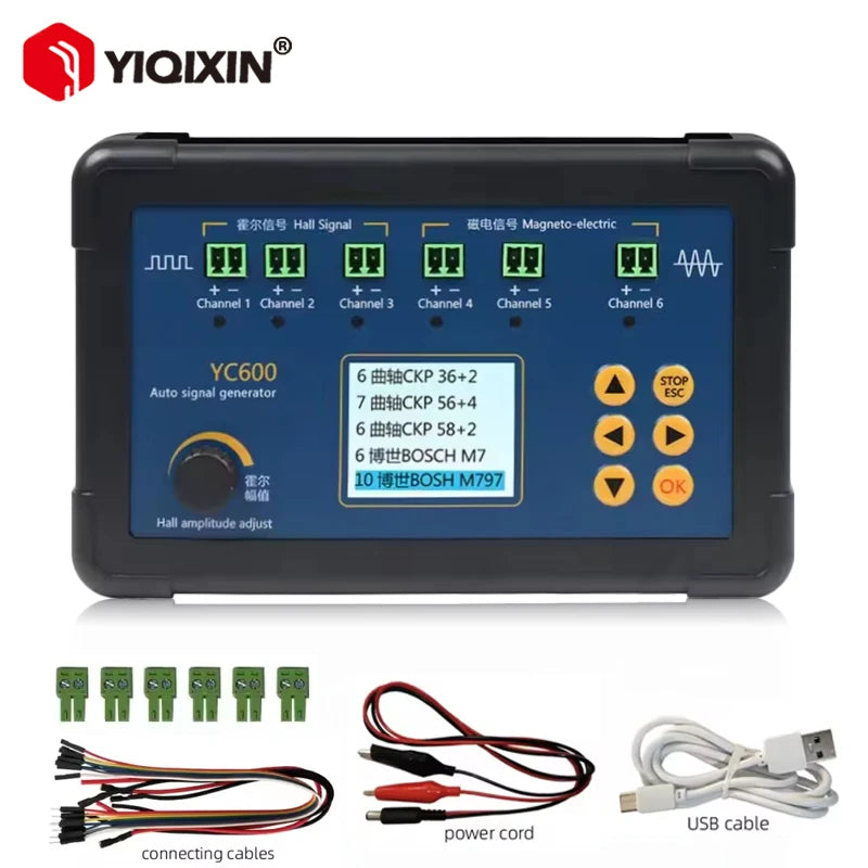 YC600 Sechs-Kanal CKP CMP Signalgenerator für Kurbelwelle und Nockenwelle