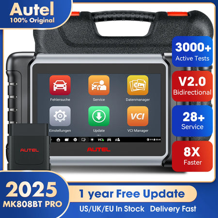Autel MaxiCOM MK808BT PRO &ndash; Bi-Directional Diagnostics Global Version / GERMANY