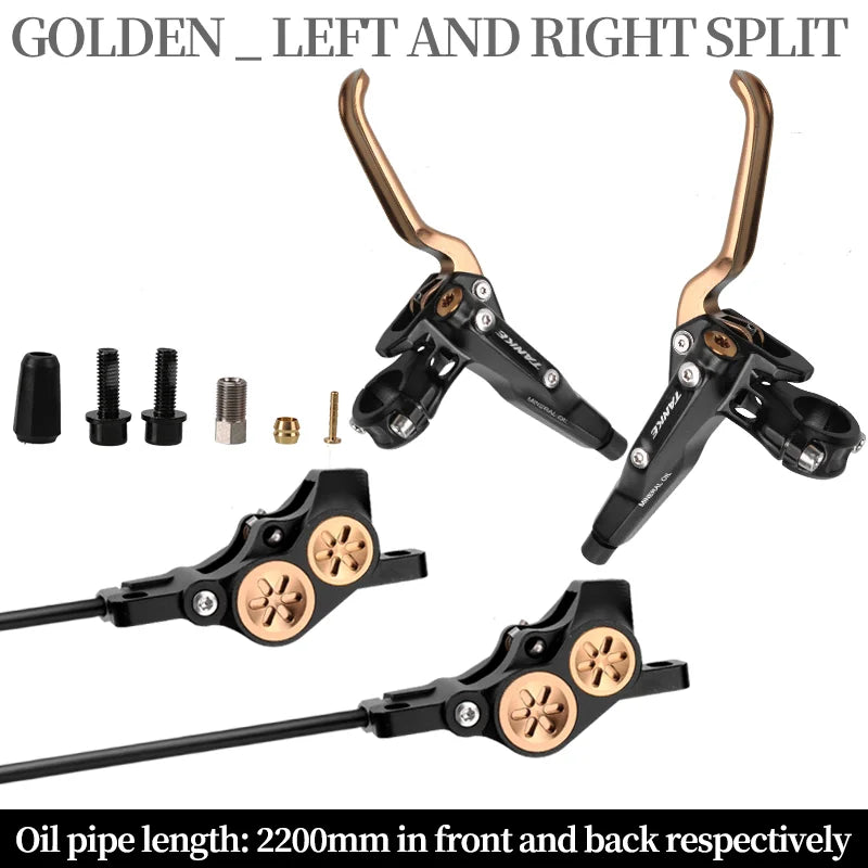 TB730 &ndash; 2200mm Split-Type Hydraulic Disc Brake System golden split-type LR