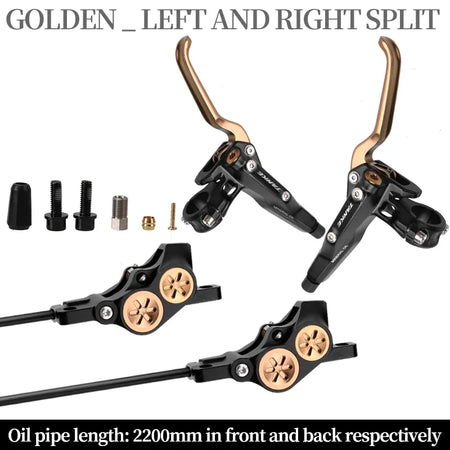TB730 &ndash; 2200mm Split-Type Hydraulic Disc Brake System golden split-type LR