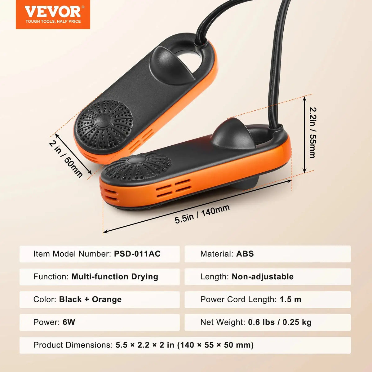 Foldable Shoe Dryer 2 Or 4 Tubes With Timer Blower 2 Put in / United States