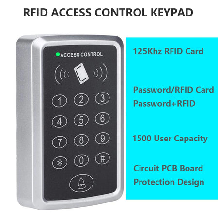 M203S/M203B RFID Access Control Keypad &ndash; 1500 User Capacity