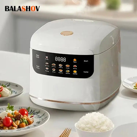 Multi Cooker Electric Rice Cooker 2L Nonstick Pot Steamer
