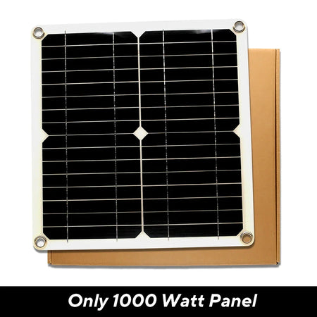 1000W Solar Panel Kit &ndash; Efficient Energy Conversion for Outdoor Adventures Only Solar Panels