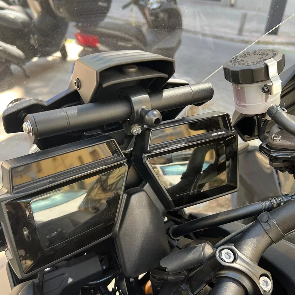 Yamaha Tracer 9GT Tālruņa GPS Navigācijas Montāžas Turētājs Stūres Pagarinājumam, Droša Universāla Piemērošana