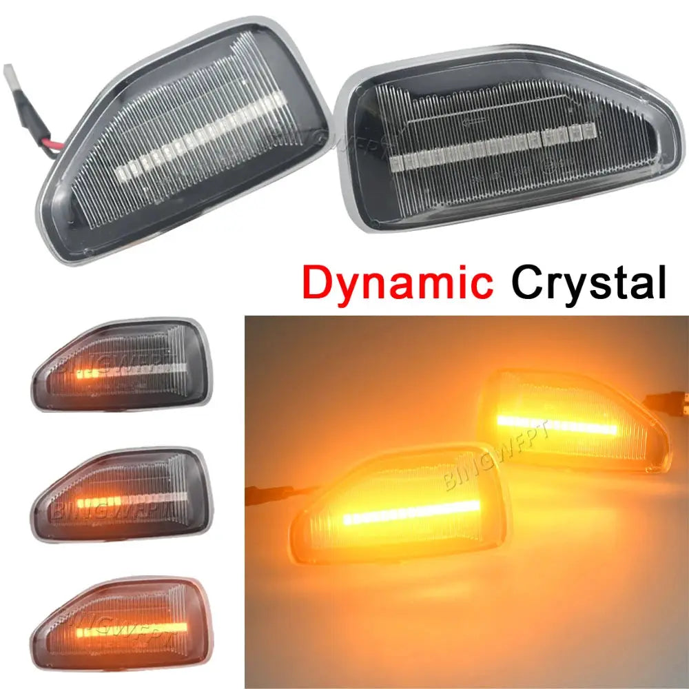 For Renault Duster Dacia Duster II 2017 2018 2019 2020 2021 2022 LED Dynamic Side Marker Turn Signal Light by InterCyprus Trading Ltd