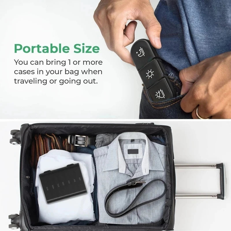 7 Days Weekly Pill Case &ndash; Portable Travel Organizer