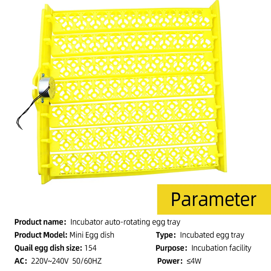 154 Eggs Incubator &ndash; Automatic Turn Tray for Hatching