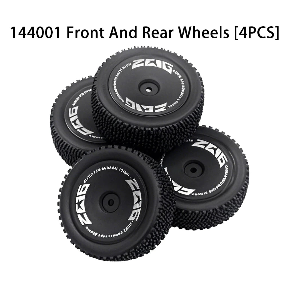 WLtoys RC Car Wheels Original Tires &ndash; OEM Quality Fit 144001 Front Rear