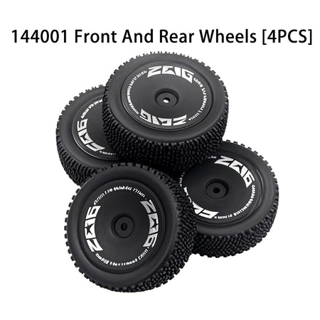 WLtoys RC Car Wheels Original Tires &ndash; OEM Quality Fit 144001 Front Rear