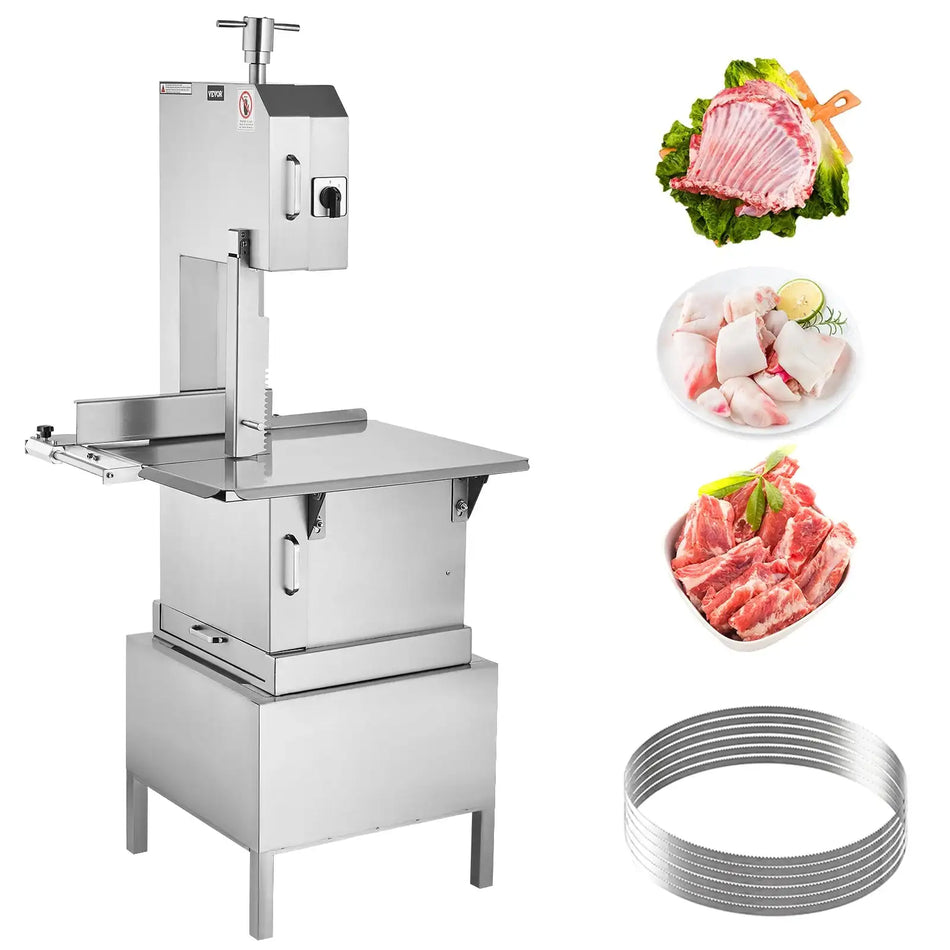 Commercial Electric Meat Bandsaw Stainless Steel spain