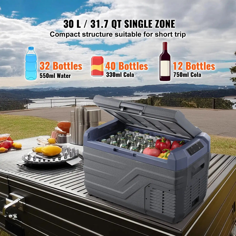 30 37 45L Car Fridge Single Zone Compressor Cooler