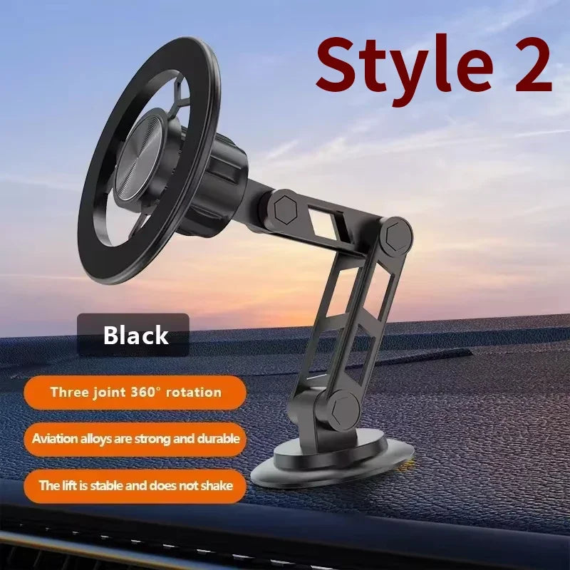 Magnetic Wireless Car Charger for iPhone &ndash; 360 Rotation No Charging 1