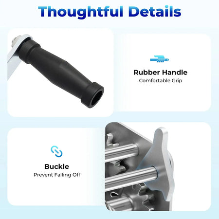 Manual Winch 3500lbs Max Pulling Force &ndash; Durable Steel Build