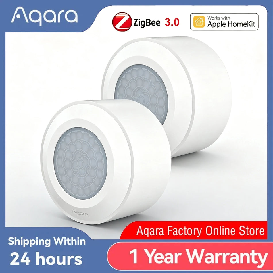 Aqara Viedais Kustības Sensors, Augsta Precizitāte ZigBee 3.0 IPX5 Ūdensizturīgs