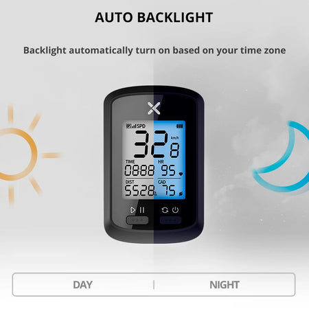 XOSS G Plus GPS Bike Computer &ndash; Waterproof Bluetooth Connectivity